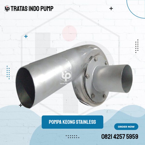 Pompa Keong Stainless 3 Inch Impeller Standar Daun 6